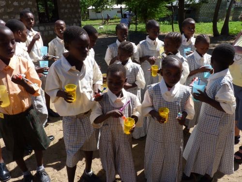 Besuch der Barsam Junior School in Kenia im April 2011