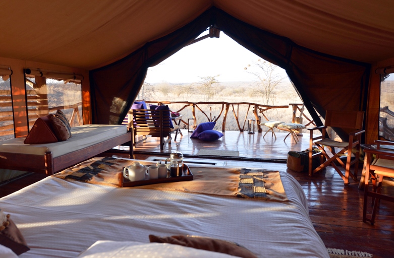Satao Elerai Camp während einer Kenia Safari - Zelt